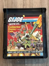 1982 GI Joe Official Collector Display Carrying Case -  Holds 12 Action Figures