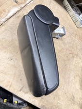 Audi A4 B6/B7 Black Leather Armrest Centre Console