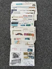 Job Lot of 48 UK GB Pre-Decimal First Day Covers & Covers FDC 1964-1970 Lot #O87