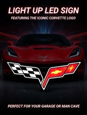Corvette Chevrolet Chevy 10 Light Up Led Sign C7 C6 Z06 Lt1