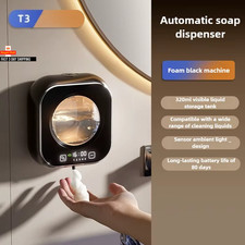 Smart Induction Hand Washer Sensor Wall Mounted Foam Infrared Sensor Liquid Soap