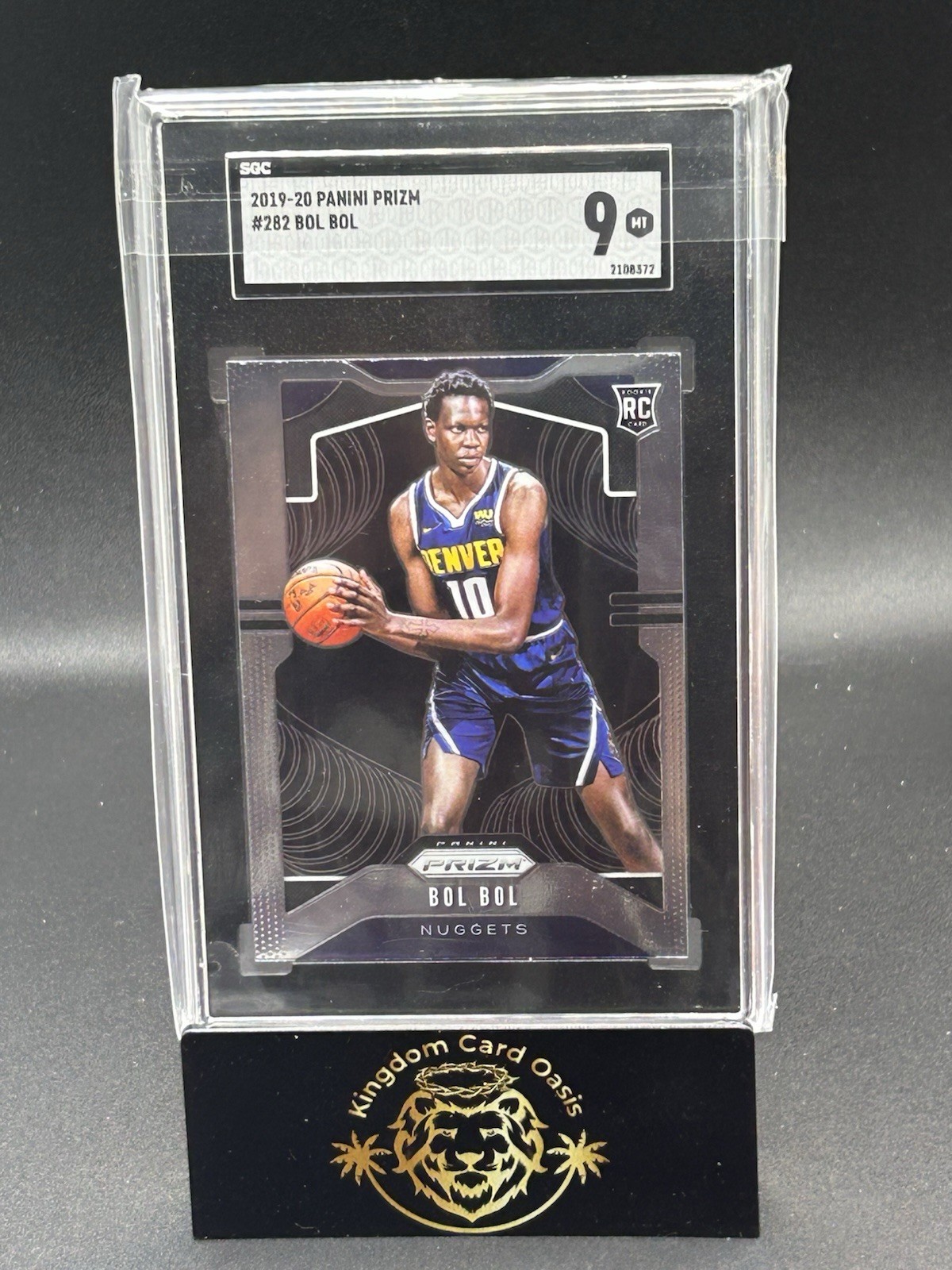 🚨2019-20 Panini Prizm - Rookie Bol Bol #282 (RC) Nuggets SGC 9🚨
