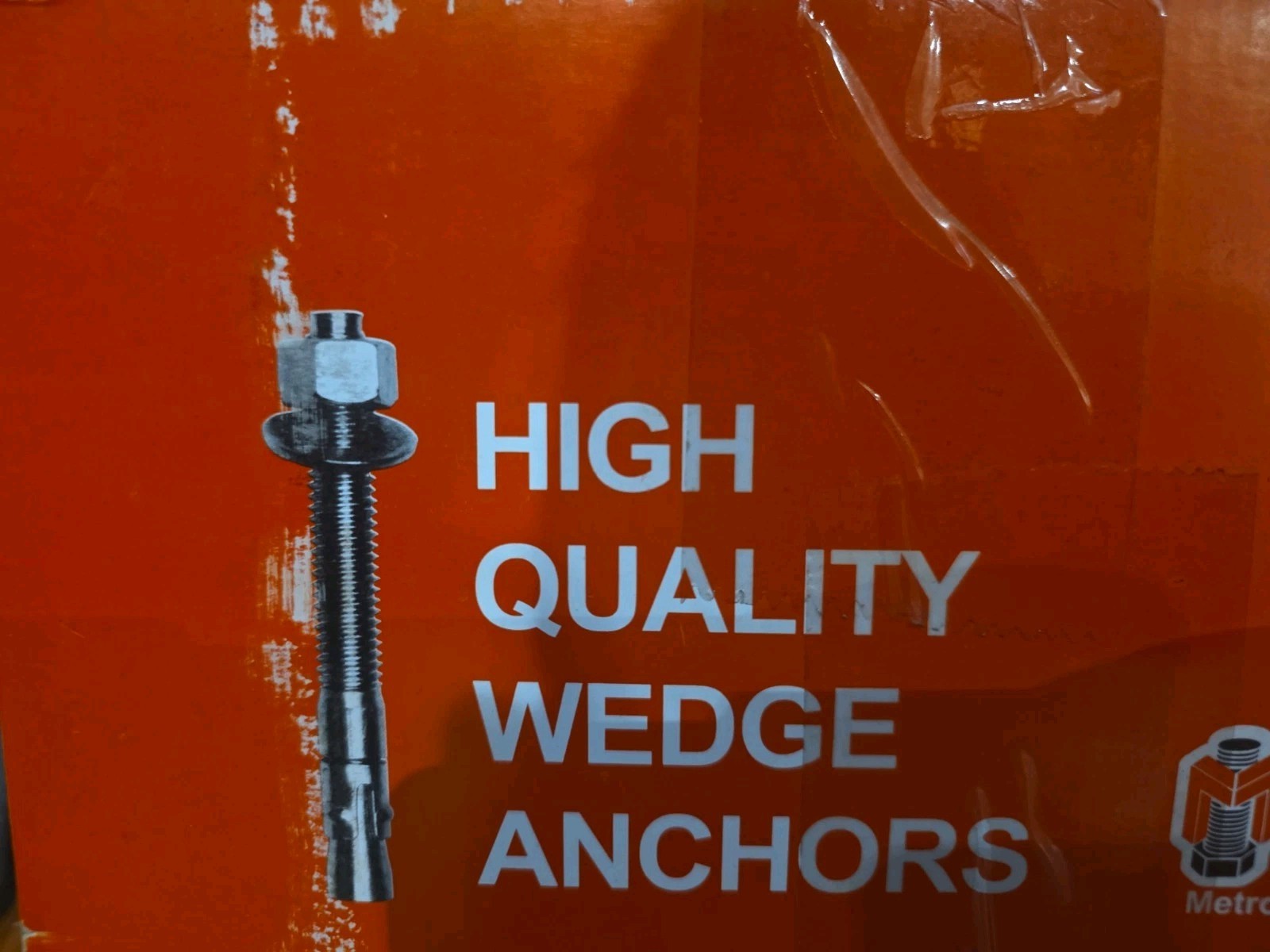 Lot of 100 3/8"-16x3" U.S. Anchor 304 Stainless Steel Ultrawedge Anchors