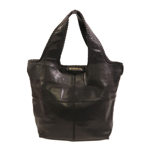GIVENCHY Tote Bag Shoulder Bag Calfskin Leather Black