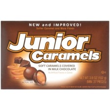 Tootsie Roll Chocolate Covered Caramels Caramel, 3.6 oz-2pk