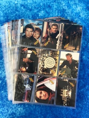 James Bond: GoldenEye complete trading card base set by Grafitti 1995