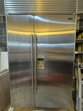 Sub Zero Stainless Steel Side-by-Side Refrige...