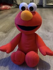 Elmo 2003 Plush Fisher Price Mattel Vintage Sesame Street Stuffed Elmo Rare