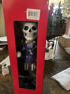 Santas Workshop 14" Voodoo Nutcracker, Purple (70172)