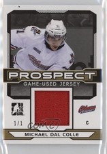 2014 ITG Draft Prospects Gold Jersey 1/1 Michael Dal Colle #PGU-20 3b8