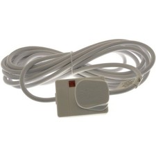Image of Status 1 Way Extension Socket - White - 5M
