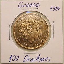 Greece coin,  100 Drachmas
