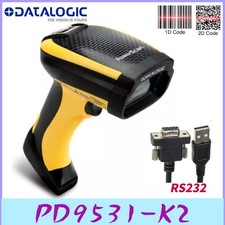 Datalogic PowerScan PD9531-K2 2D Barcode Scanner Handheld Imager Decoded RS-232