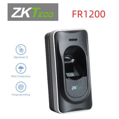 ZKTeco FR1200 Fingerprint and ID/IC Card Reader Access Control System Waterproof