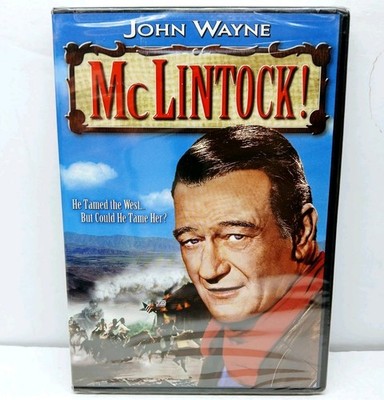 McLintock (DVD) John Wayne GT Media 2001 (New Sealed)
