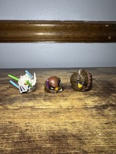 3 Angry Birds Star Wars - Telepods - Mace Windu/General Grievous/Chewbacca