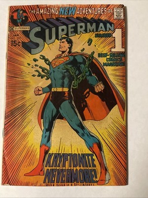 Superman #233 (DC Comics January 1971) Iconic Neal Adams