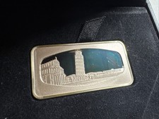 Singapore Airlines Leaning Tower Of Pisa Silver Bar  .800 Fine 20.7 Grams ASW