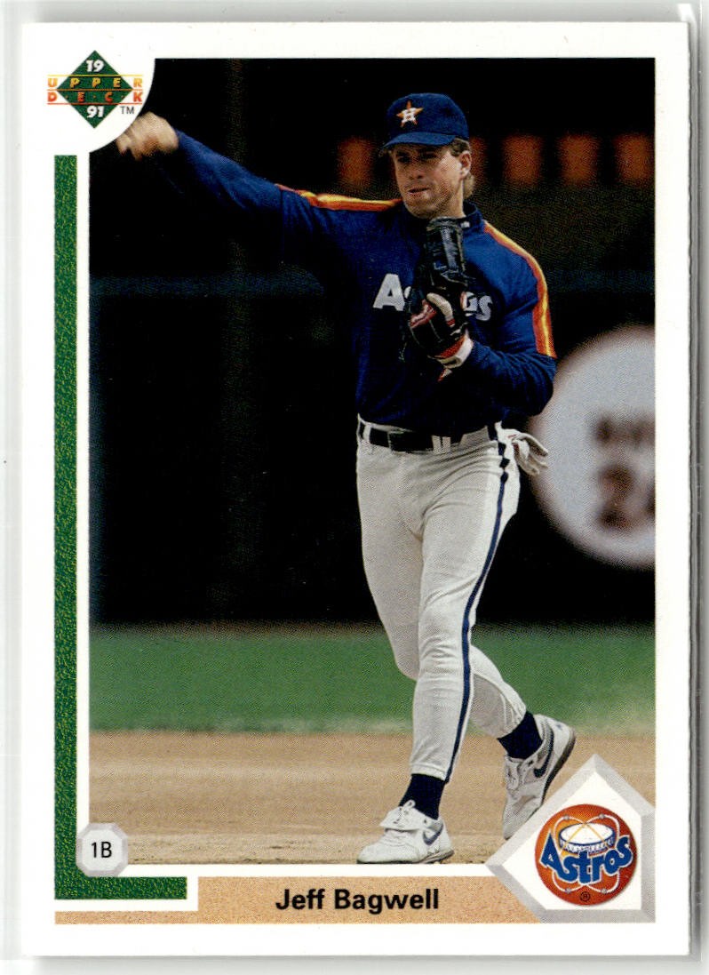 1991 Upper Deck #755 Jeff Bagwell HOF Rookie Card