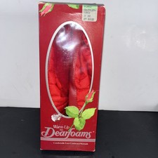 Vintage Dearfoams Slippers 1990  s Washable Size X-L 9.5-10.5