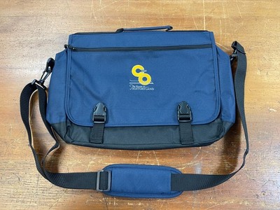 Chesapeake & Ohio C&O Messenger Bag, Route to Historyland Blue Pocket NEW!