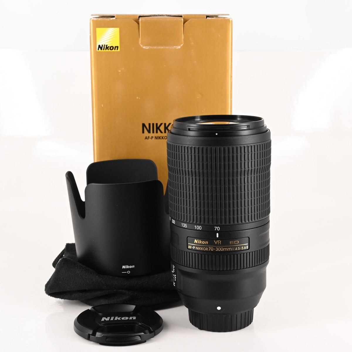 NIKKOR レンズ AF-P 70-300 f/4.5-5.6E ED VR Nikon Nikkor AF-P 70-300mm f4.5-5.6 E ED VR Lens F-Mount #395 | eBay