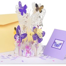 Beautiful 3D Pop-Up Apple Blossom Greetings Card Xmas Birthday Anniversary Love