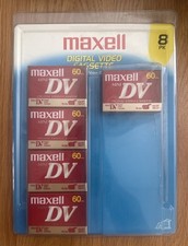 Maxell Digital Video Cassette 5 Pack Mini DV 60min Camcorder Tape Sealed