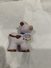 Fisher Price Little People Farm Animal Cow Toy 2002 
