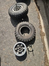 Montgomery Ward 525 Mini Bike Rear Wheel/tire, Axle, Rear Sprocket & Hardware!