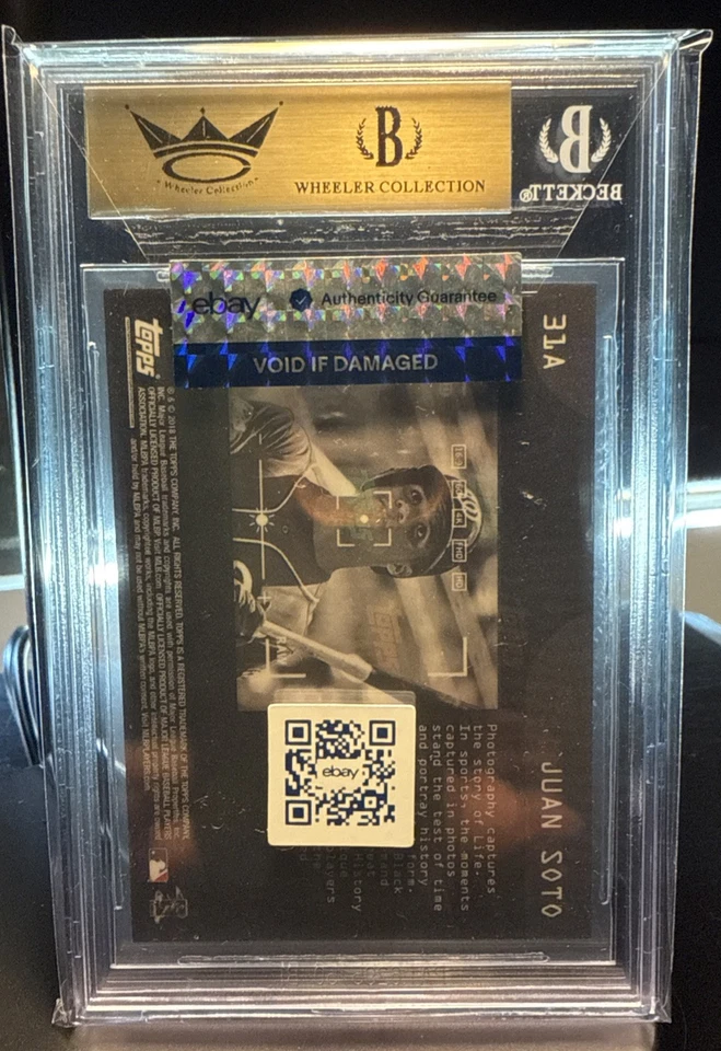 2018 Topps On Demand Black & White Juan Soto RC sepia /60  - Image 2 of 2