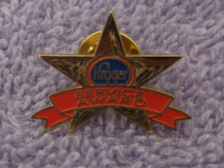 Vintage Kroger Service Award Lapel Pin