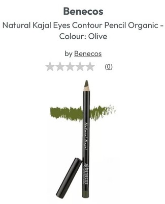 Benecos Natural Contour Pencil Organic Colour Olive (lot Of 2)