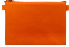 2 x Banktasche ORANGE Geldtasche Geldmappe Geldscheintasche Aufbewahrungstasche 