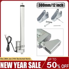 Heavy Duty 300mm 12" Inch Stroke DC 12V 220LBS Linear Actuator for Industry Lift