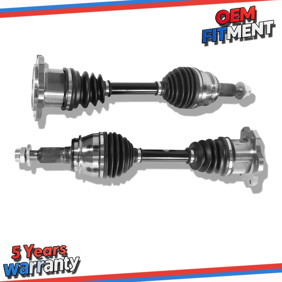 2pc Complete Front CV Axle Assembly For 1992-1994 Chevrolet Blazer - Image 4 of 4