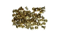 Brake Lining Rivets Brass 80 Pcs - 1928-31 Model A