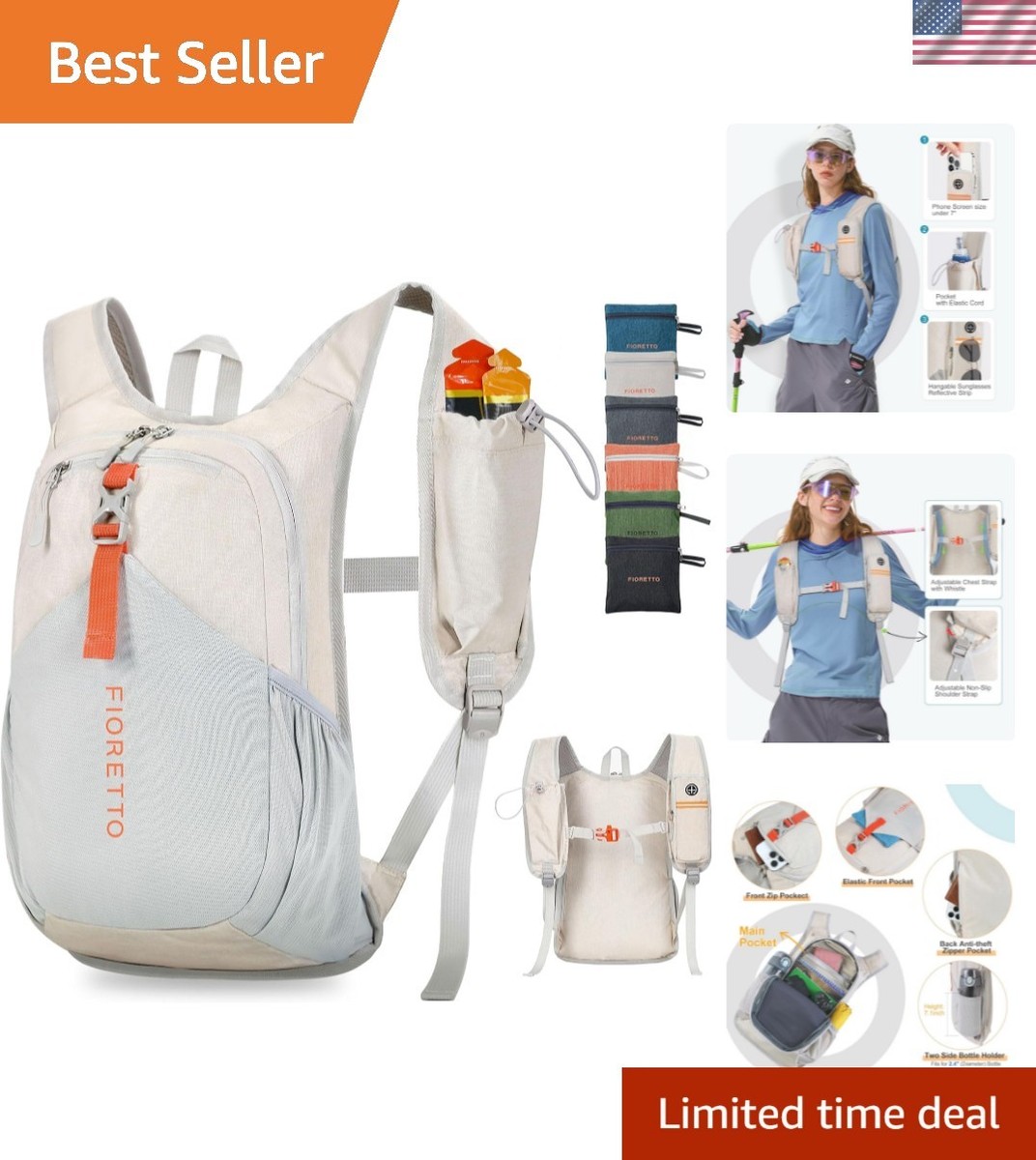 best 15l small hiking backpack BECOJADDE for Men Women Foldable Packable Back Pack Ultralight Hiking Daypack for Travel Camping Outdoor, Turquoise : Sports & Outdoors providing optimal stability no matter the mileage This 15L Foldable Backpack is