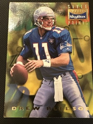 1995 Skybox Premium - Style Points Brett Favre, Drew Bledsoe #139