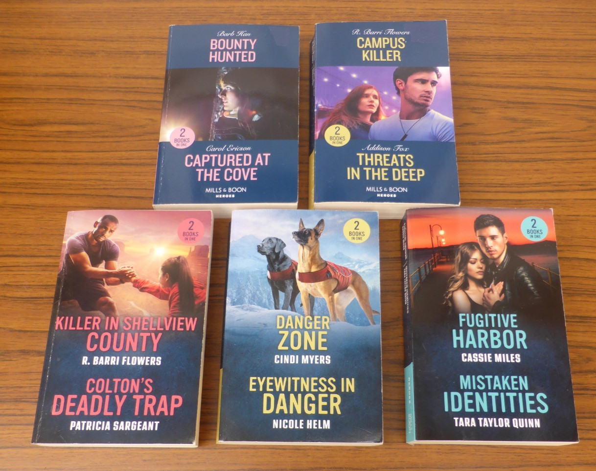 * ALL 2024-2026 *  Mills And Boon HEROES Book Bundle x 5 (10 Stories)  Job Lot