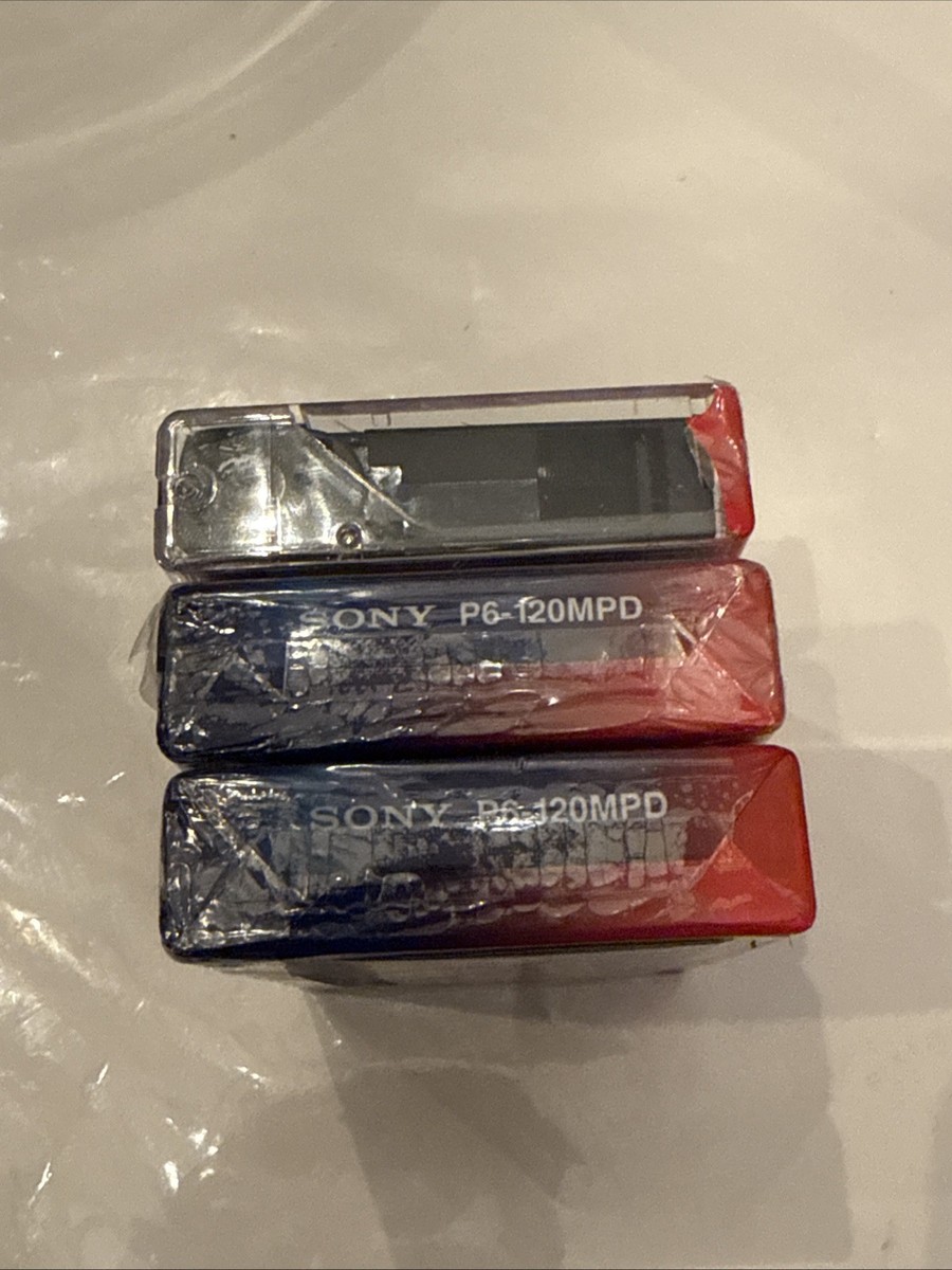 3x Sony Video 8mm Standard Grade 120 Min Video Cassette Tape