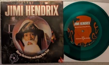 HOLIDAY Jimi Hendrix Merry Christmas And Happy New Year 1999 NM GREEN LTD