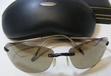 Silhouette Rimless Eyeglasses Golden Frames SPX M 3171 /00 6088 Austria w CASE