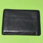 Osgoode Marley RFID Black Leather Billfold Wallet EUC