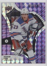 2021-22 Upper Deck Allure Purple Diamond 9/10 Adam Fox #5 po4