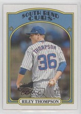 2021 Topps Heritage Minor League Edition Riley Thompson #12 0o1