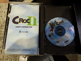 Croc: Legend of the Gobbos (Sega Saturn, 1997) Complete w/ Manual & Registration
