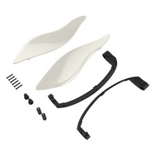 Color-Matched rcycle Air Deflectors Batwing Fairing Wind for'14Later Harley 2PCS