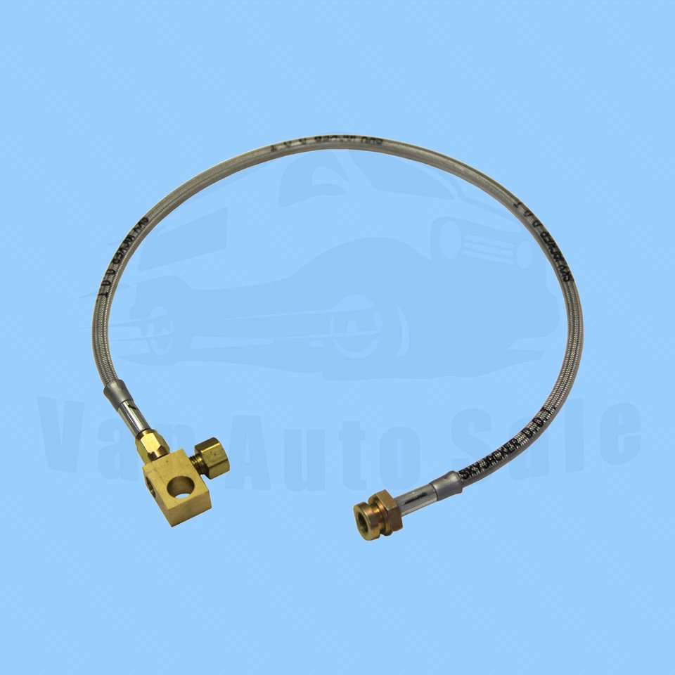 Linha de freio de aço inoxidável Skyjacker traseiro 1974-1988 para Jeep J20 4WD - Imagem 2 de 3
