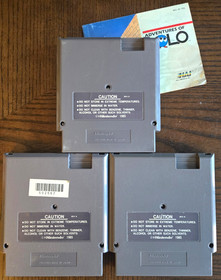 Adventures of LOLO 1, 2, 3 Trilogy Lot (Nintendo NES) Tested